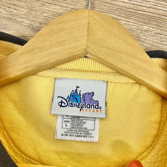 Vintage DisneyLand Resort Winnie The Pooh Grin and Bear It Sweatshirt Unisex L - Picture 5 of 9